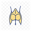 Buttocks Muscle Tightening Icon