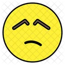 Emoji Tightly Closed Eyes Emoticon Icon