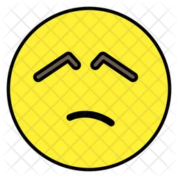 Tightly Closed Eyes Emoji Icon