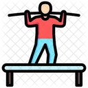 Tightrope Walker Acrobatic Circus Icon