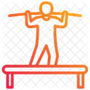 Tightrope Walker Acrobatic Circus Icon