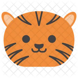 Emoji de tigre  Ícone