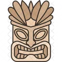 Tiki Totem Carving Icon