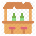 Tiki Bar Beach Bar Cocktail Icon