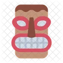 Tiki Mask Hawaii Icon