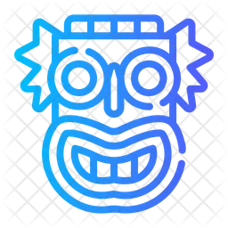 Tiki Mask  Icon