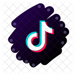 Tiktok Logo Icon - Download in Dualtone Style