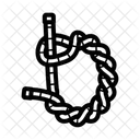Timber Hitch Nautical Icon
