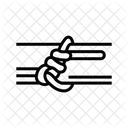 Timber Hitch Nautical Icon