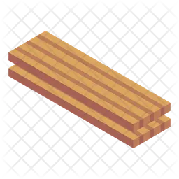 Timber Plank  Icon