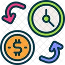 Time Money Exchange Icon