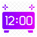 Time Clock Party Icon