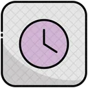 Time Clock History Icon