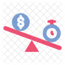 Time Weigh Money Icon
