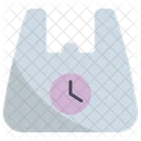 Time Poly Bag Plastic Bag Icon