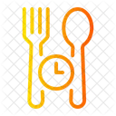 Time Eating Food Icon
