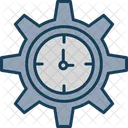 Time Manage Process Icon