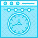 Time Clock Symbol Icon