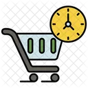 Time Clock Schedule Icon