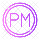 Time Clock Night Icon