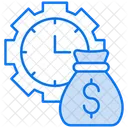 Time Clock Schedule Icon