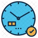 Time Clock Check Icon