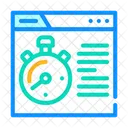 Time Seo Optimization Icon