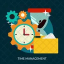 Time Management Process Icon