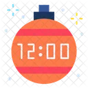 Clock Time Bauble Icon