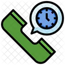 Time Service Telephone Icon