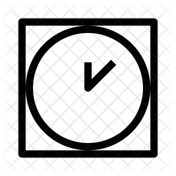 Time Icon - Download in Line Style