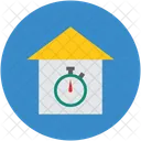 Time House Timing Icon