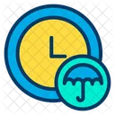 Clock Insurance Protection Icon