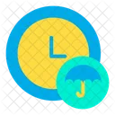 Clock Insurance Protection Icon