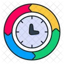 Time Barometer Work Icon