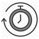 Time Clock Schedule Icon