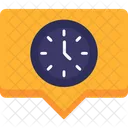 Time Chat Clock Icon