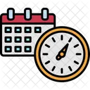 Time Clock Timer Icon