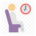 Time Seat Injured Icon