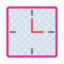 Time Clock Wall Icon