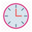 Time Clock Wallclock Icon