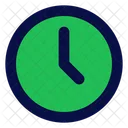 Time Clock Deadline Icon