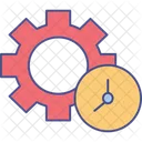 Time Allocation Time Management Productivity Icon