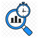 Time Analysis Temporal Data Time Series Icon