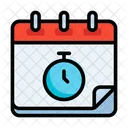 Time And Date  Icon