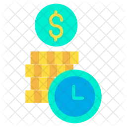 Time And Money  Icon