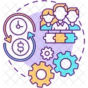 Time And Money Icon