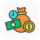 Time Based Currency  Icon
