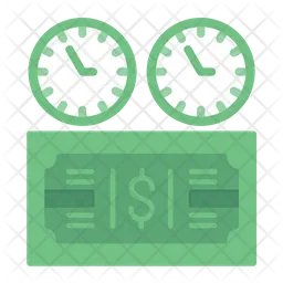 Time Based Payment  Icon