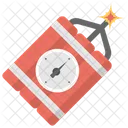 Time Bomb Dynamite Timer Explosion Icon